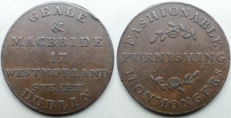 Dublin. Geale and Macbride Ironmongers